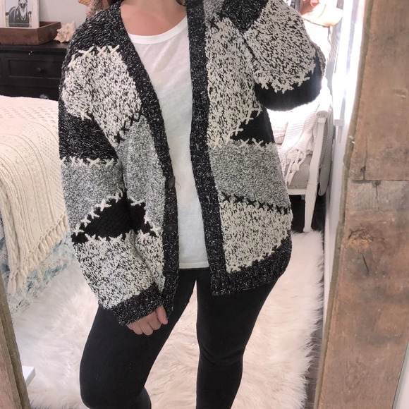 Liz Claiborne size small black knitted vintage deadstock sweater - Picture 4 of 12